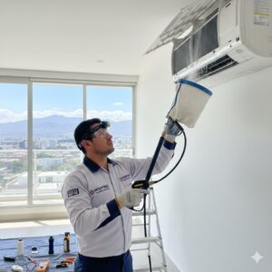 Servicio técnico de mantenimiento de climas y minisplits en Nuevo León por empresa registrada en REPSE